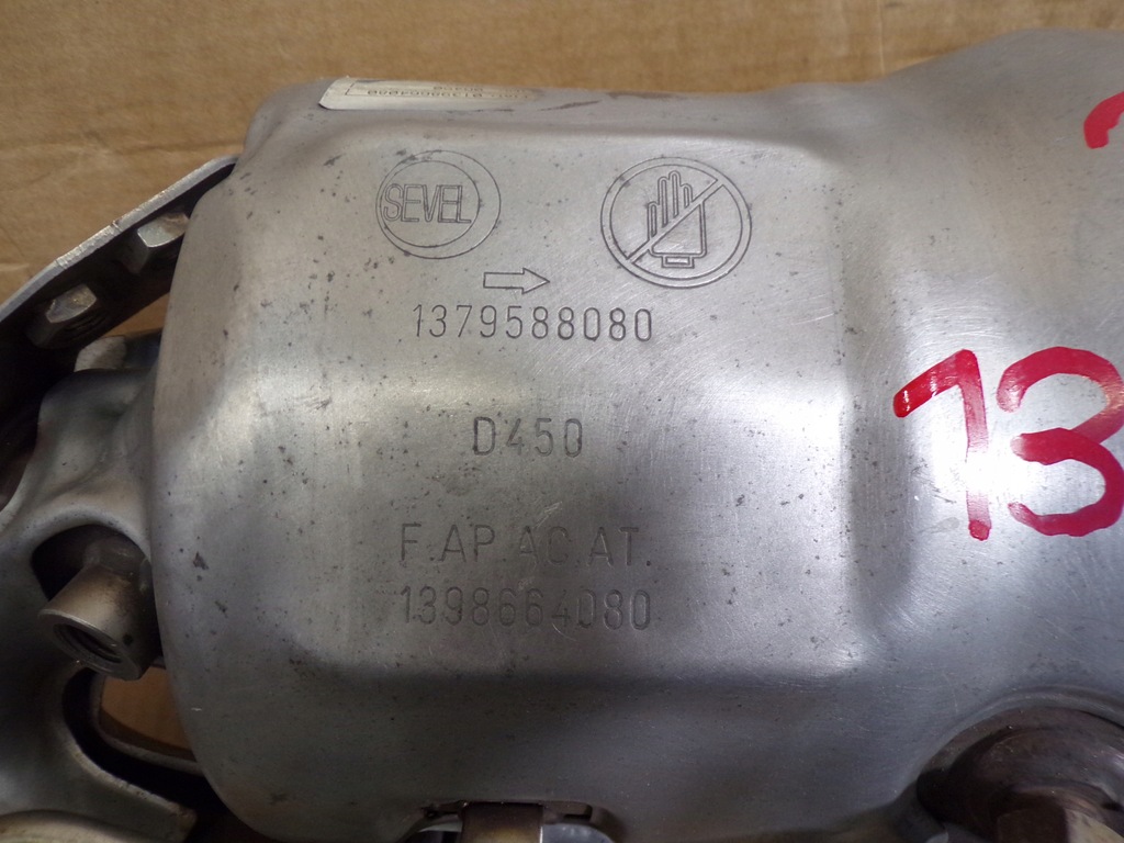 фото №8, Ducato 16- 2.3 jtd 130km euro 6 фільтр часток твердих dpf