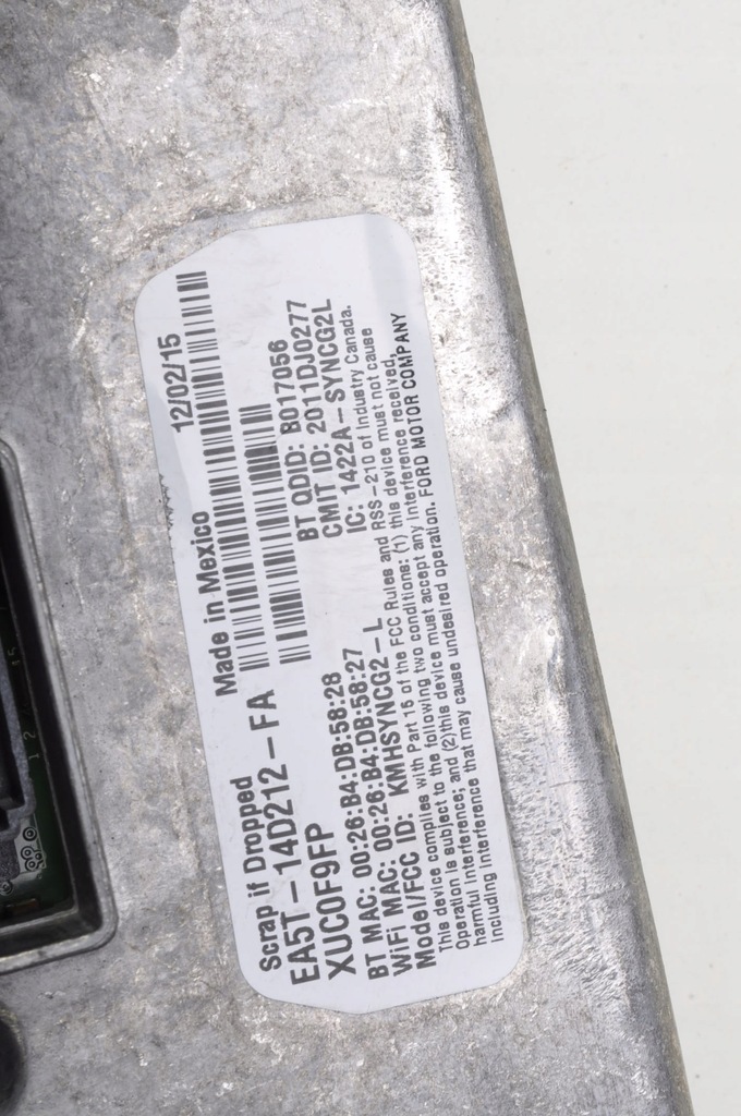 фото №7, Ford c-max mk2 блок керування модуль навігації