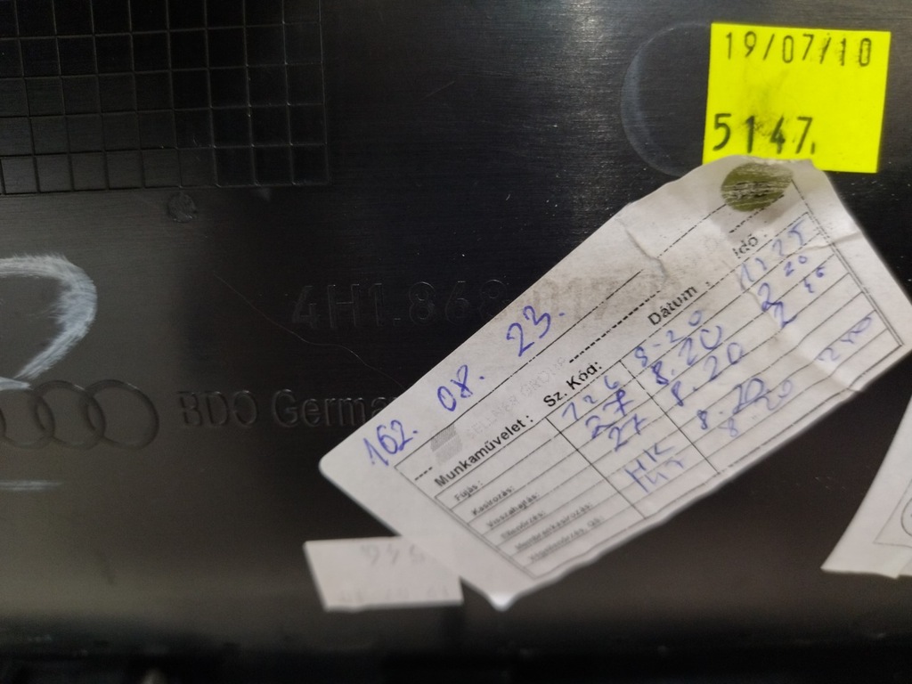 фото №14, Обшивка дверь audi оригинальный номер 4h1868018