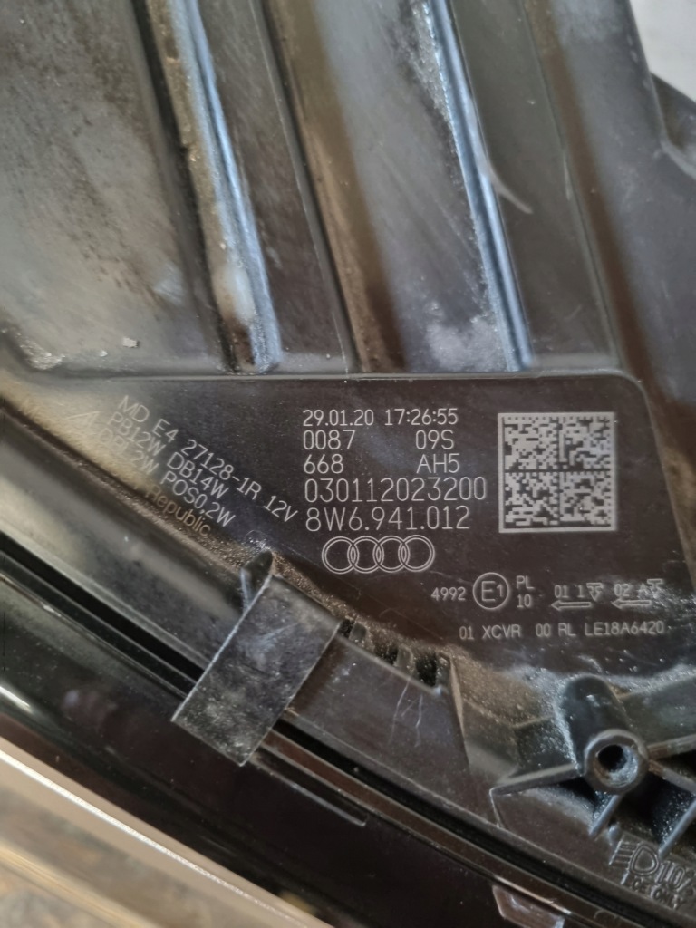 Фара фара audi a5 8w6 рестайлінг  full led Ціна