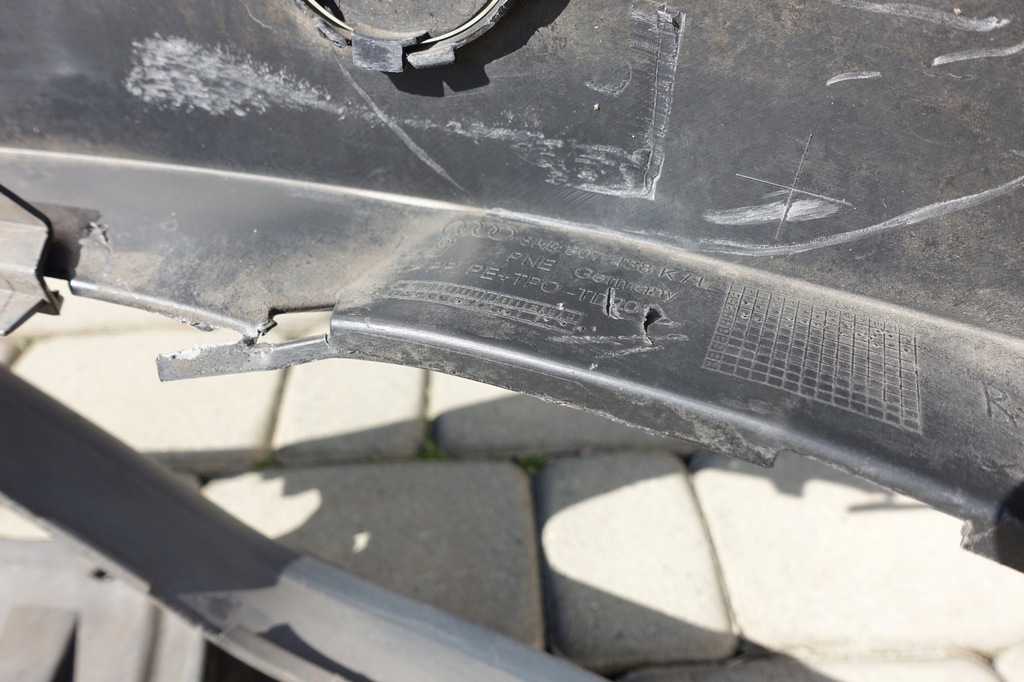 фото №9, Audi a4 b8 8k0 allroad lift бампер передний защита правое кронштейн