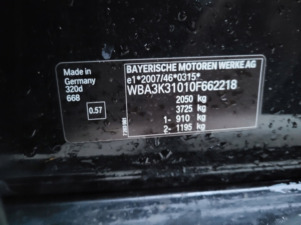 фото №7, Bmw 3 f31 f30 13r 320 n47d20c бортовий комп'ютер набір стартовий ключ