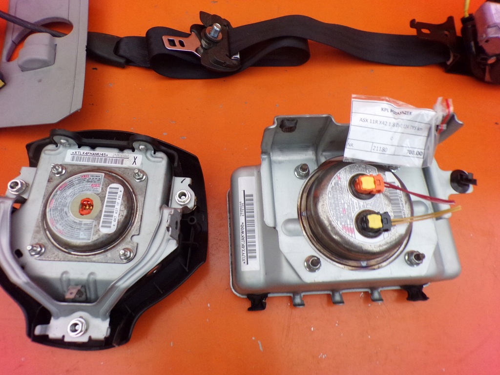 фото №4, Подушка подушки безопасности подушка безопасности ремни mitsubishi asx 11r