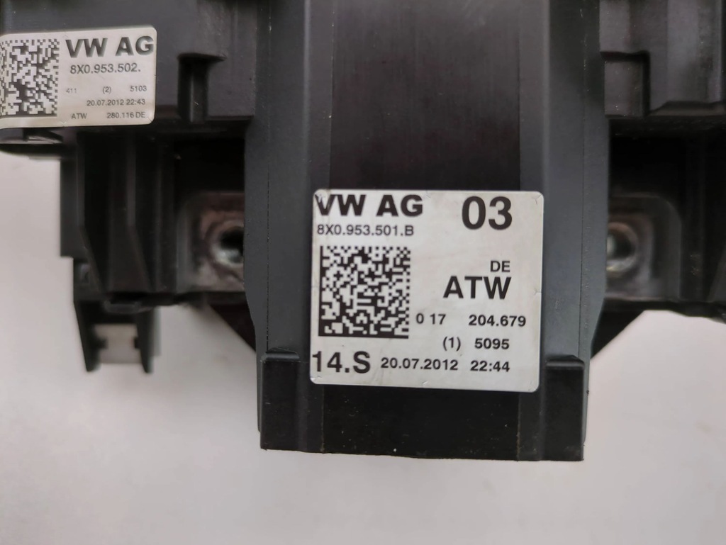 фото №14, Audi a1 2013 рычаг / переключатель поворотники дворник