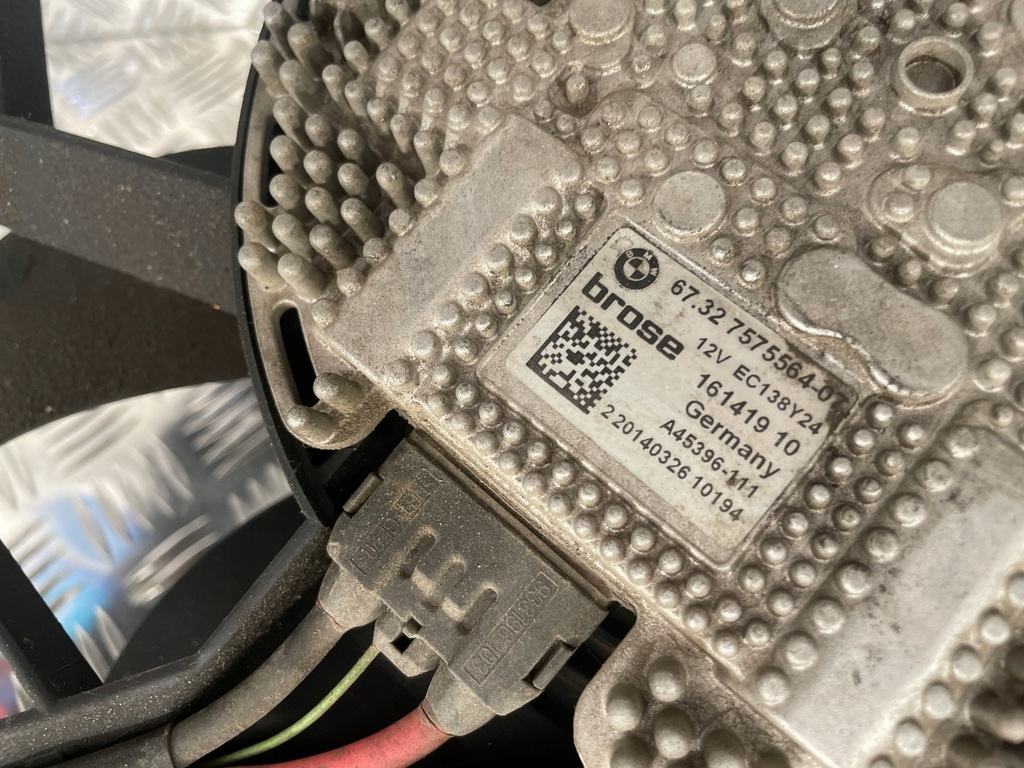 фото №7, Вентилятор радіатора bmw f01 f02 f10 f11 4.4i n63 7575564