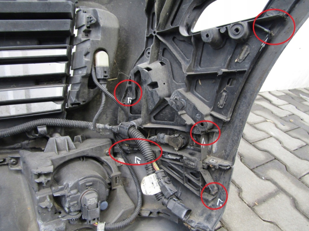 Бампер перед передній porsche cayenne 1 i lift 07-10 Доставка