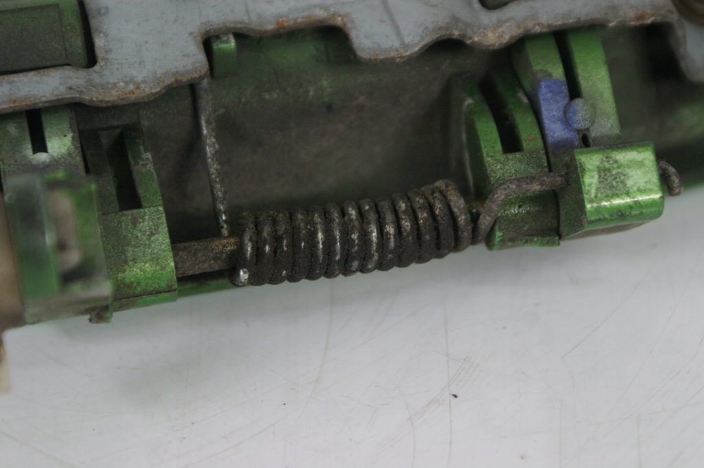 фото №11, Ручка дверь наружная правая правый задняя цвет зелёный kia picanto 2004