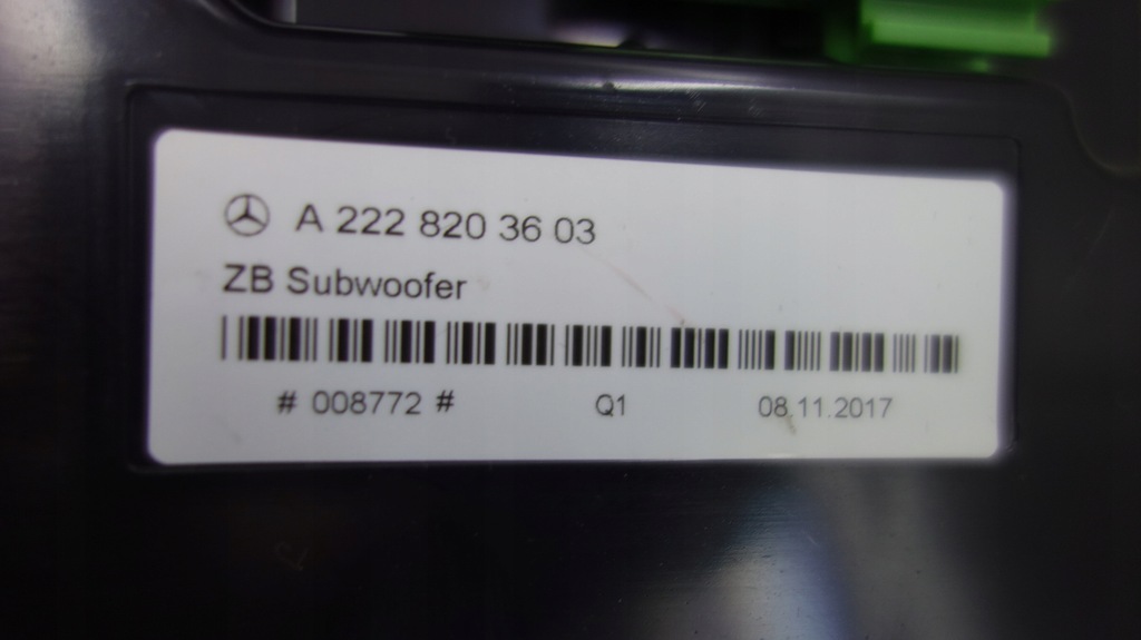 фото №4, Mercedes s w222 динамик динамики усилитель