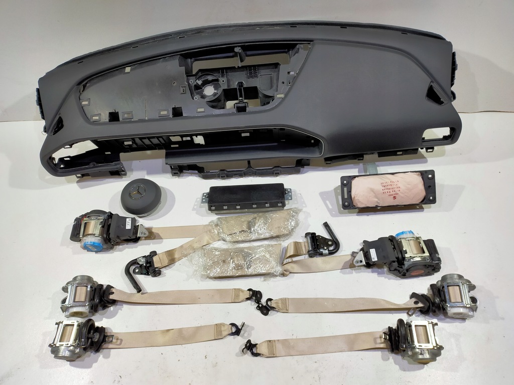 фото №1, Mercedes gle w167 приборная панель консоль подушка безопасности ремни