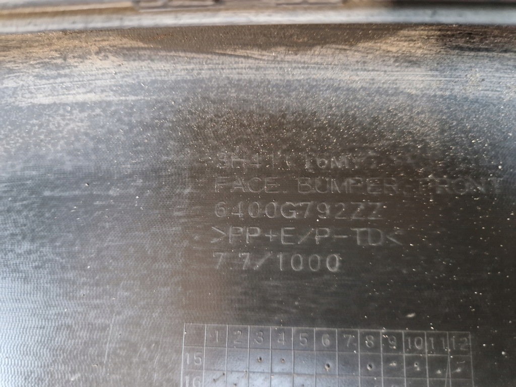 фото №10, Mitsubishi lancer x lift бампер передній перед 6400g792zz