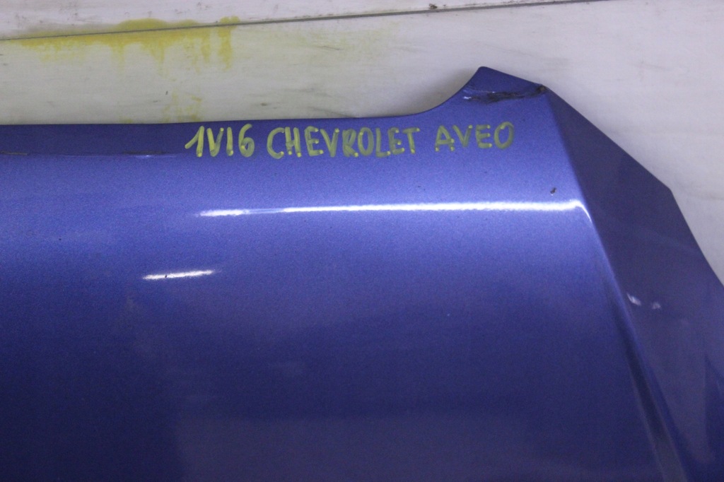 фото №5, Капот кришка двигуна chevrolet aveo t255 07r- 3d