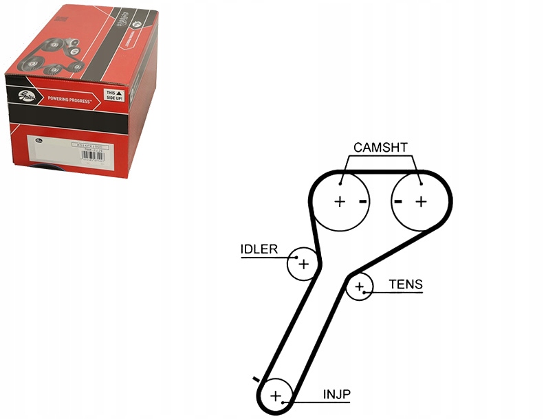 фото №1, Ремінь розподільного валу ford ranger mazda bt-50 2.5d/3.0d