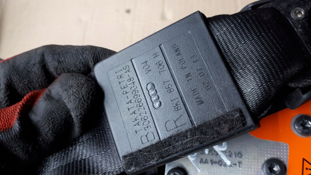 фото №7, S4 b8 a4 pas безпеки правий перед 8k1857706h