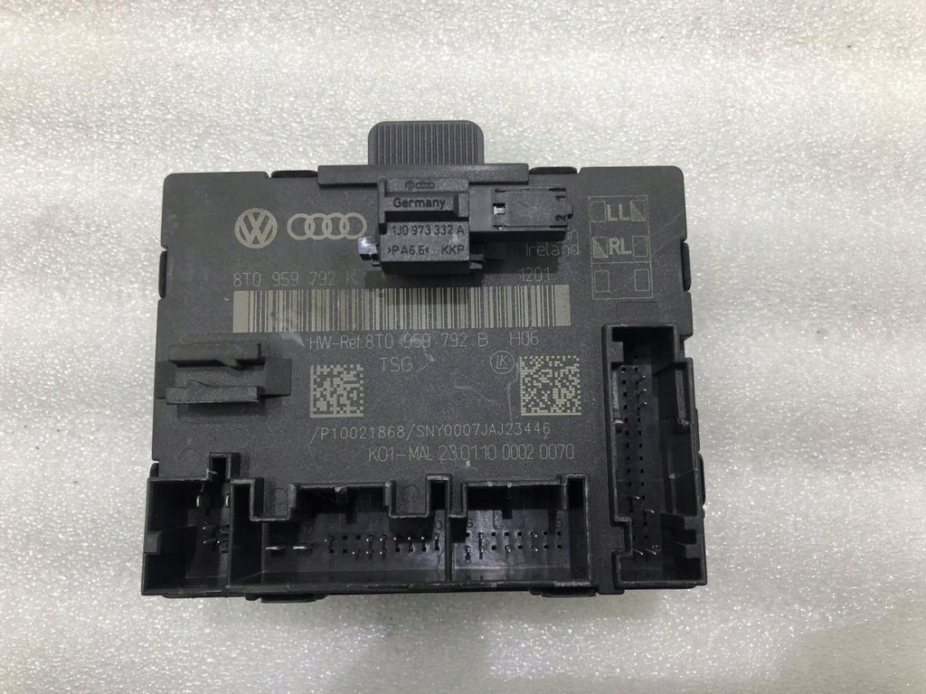 фото №1, Модуль дверь правый перед audi a5 8t 8t0959792k