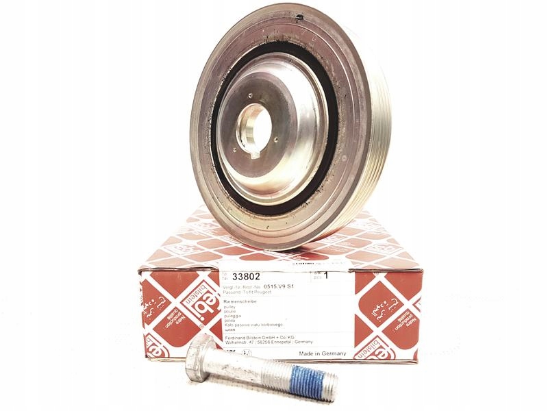 фото №8, Febi bilstein 33802 шкив, wał коленчатый