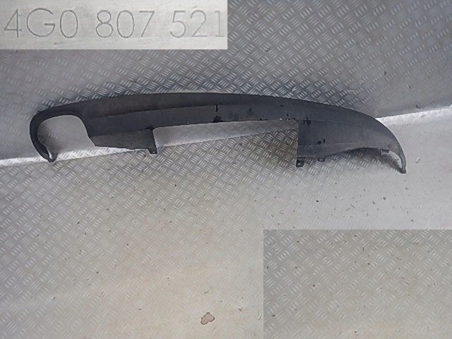 фото №1, Audi a6 c7 спойлер бампера задній дифузор