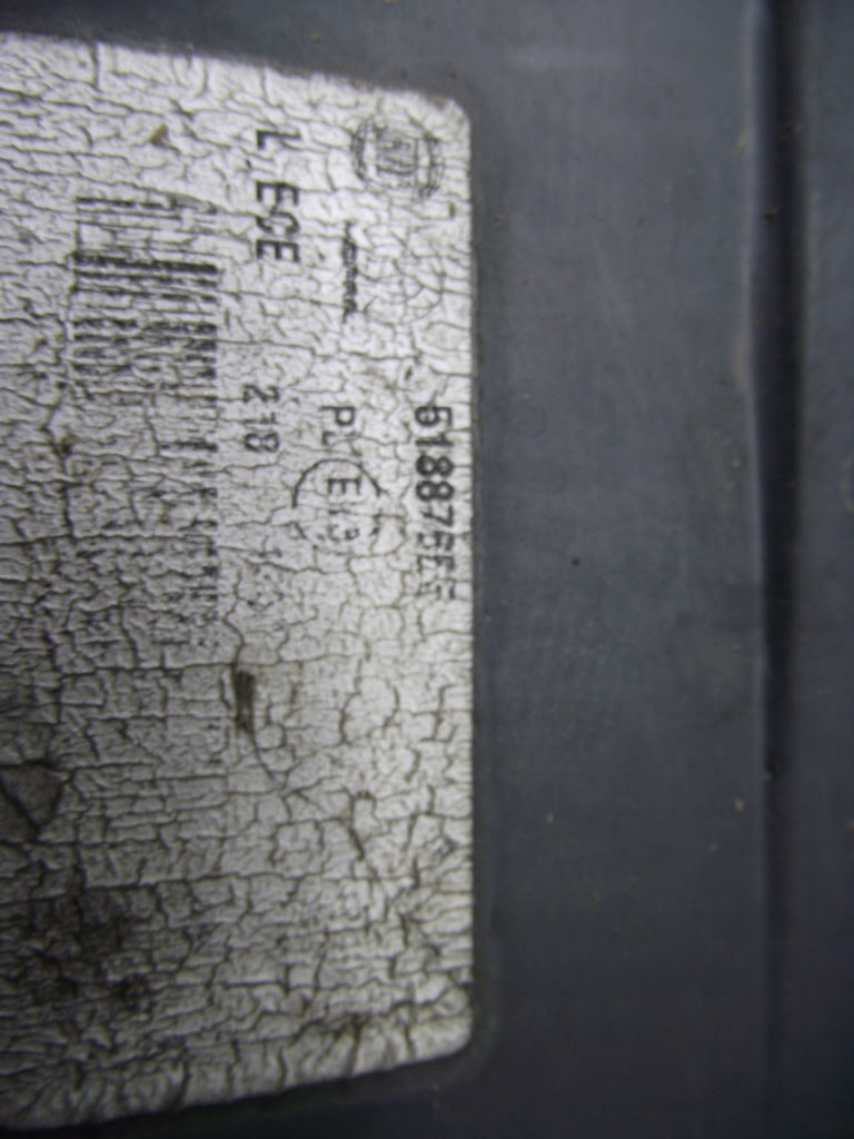 фото №5, Лампа левая противотуманная фара fiat 500l 13r