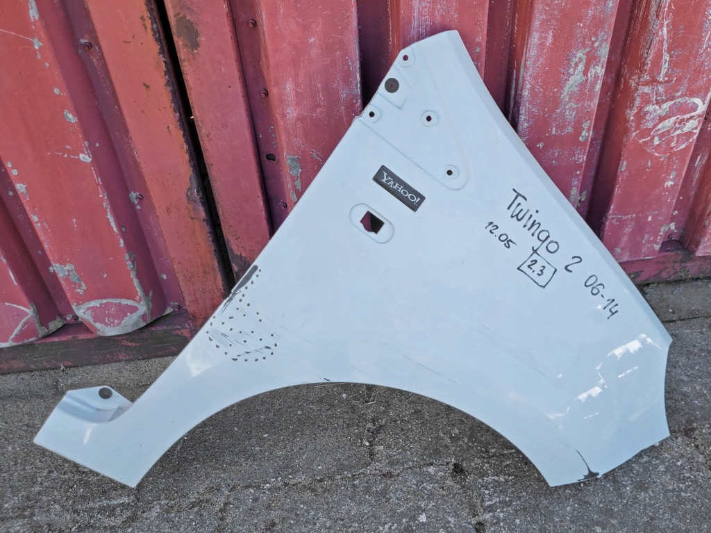 фото №8, Крыло передний левый / правый перед renault twingo 2 2006-14