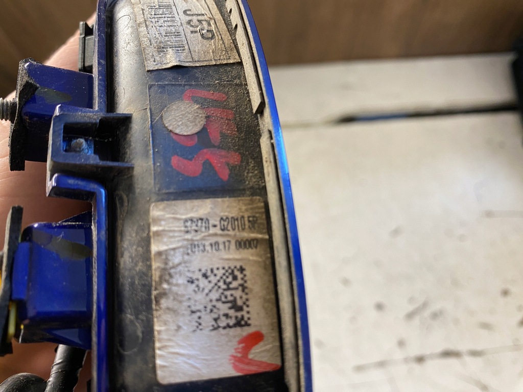 фото №8, Hyundai ioniq ручка кришки багажника камера