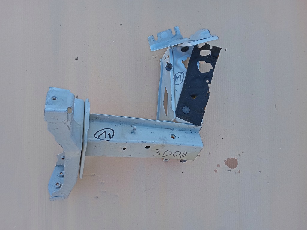 фото №9, Peugeot 3008 ii 16- чверть лонжерон перед rh