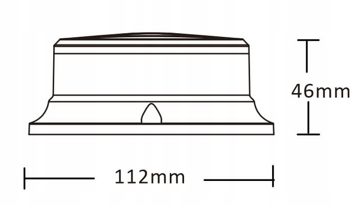 фото №5, Лампа попереджувальна pico 18 led kogut магніт alr54