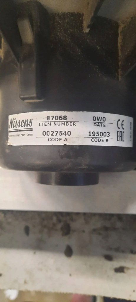 фото №3, Вентилятор обдув nissens 87068