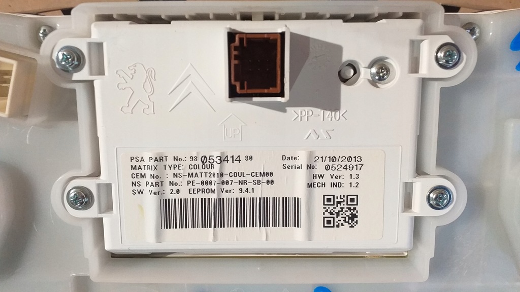 фото №6, Peugeot 2008 208 счетчик приборы дисплей