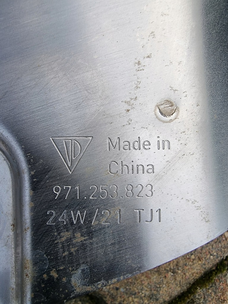 фото №7, Гаситель выхлоп porsche panamera 971 e hybrid