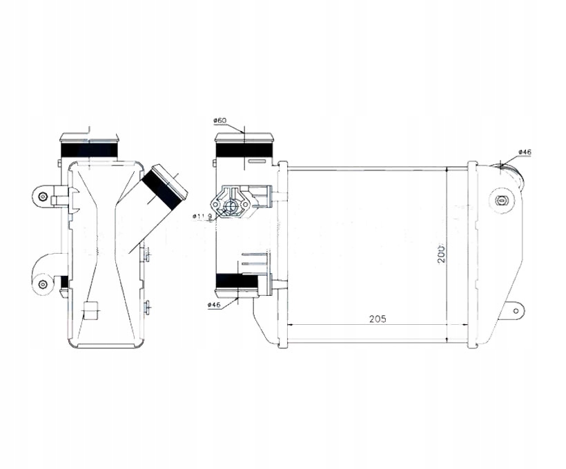 фото №1, Интеркулер audi a6 c6 05- 4f0145805e