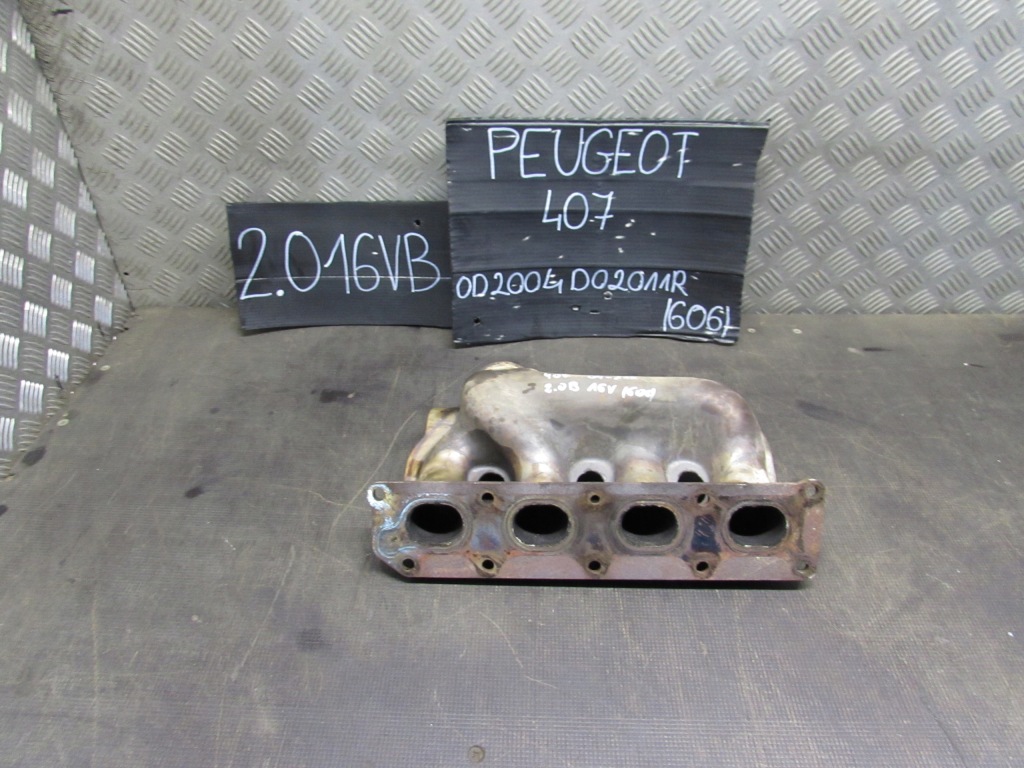 фото №1, Коллектор выпускной peugeot 407 2.0 b 04-11r