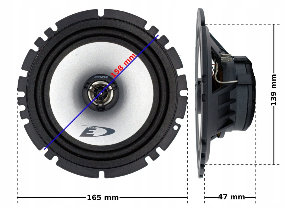 фото №12, 4 динаміки автомобільні alpine дистанційні проставки do fiat bravo ii 2 перед + задня