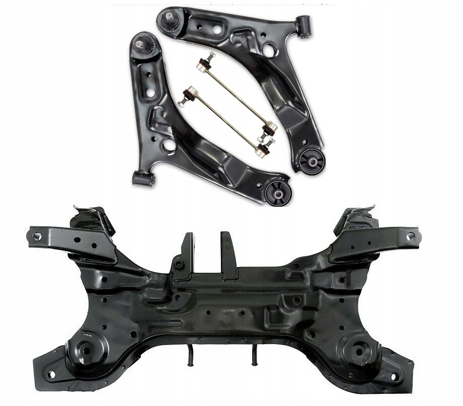 фото №1, Балка підрамник рама + важелі + стабілізатор hyundai i10 07-