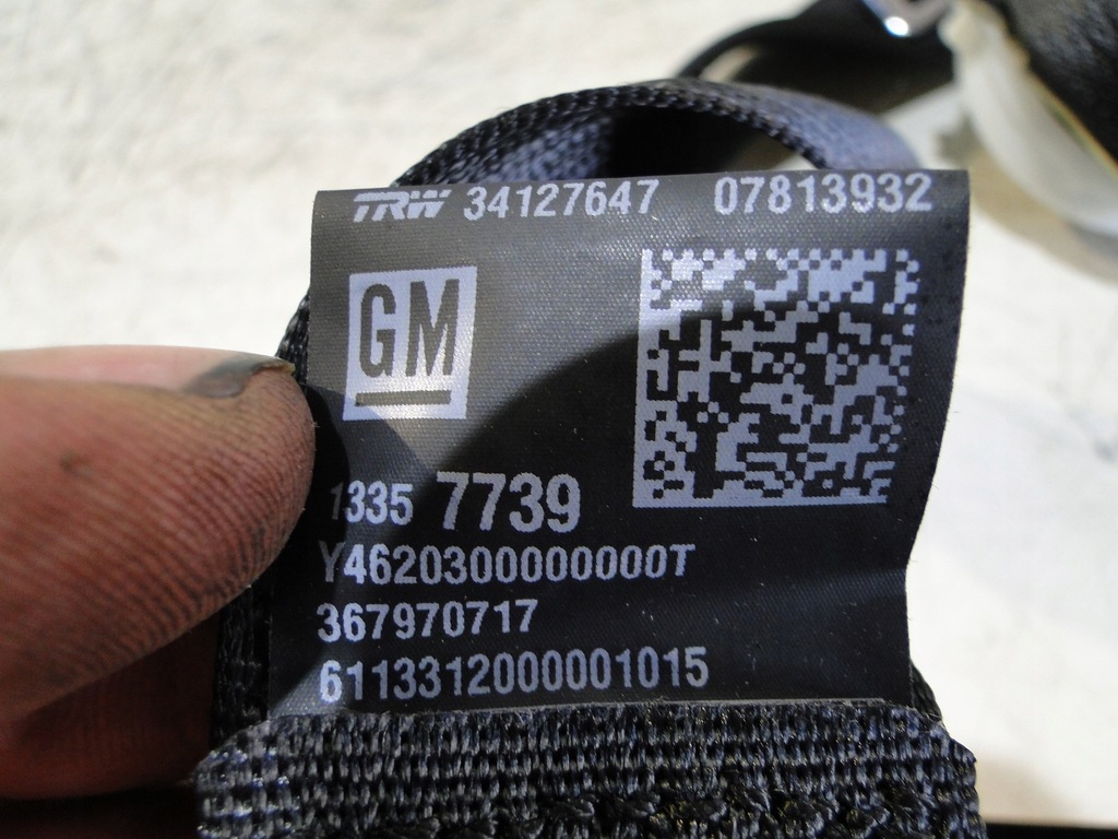 фото №11, Opel adam pas безпеки лівий задня задній 13357739