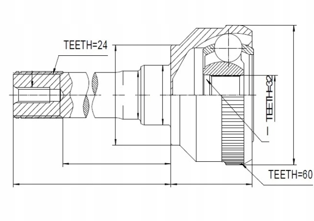 фото №8, Nty npz-lr-011 набор шарнир, wał приводной