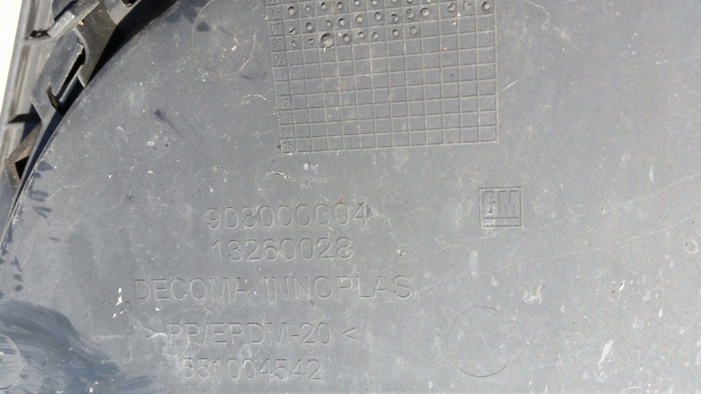 фото №12, Решітка радіатора решітка радіатора омивачі opel vectra c lift 13260028