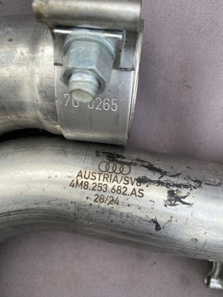 фото №7, Наконечники вихлоп audi sq8 4m8 подвійний оригінальні