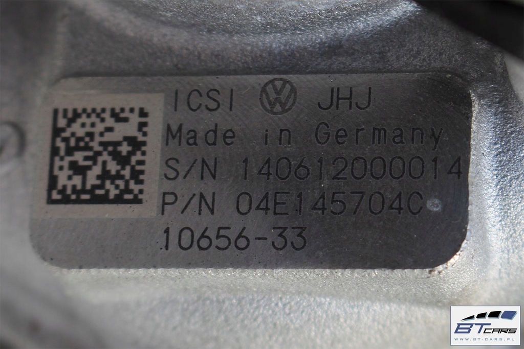 фото №6, Vw audi seat skoda турбіна турбонагнітач 04e145704c 04e 145 704 p c 04e145