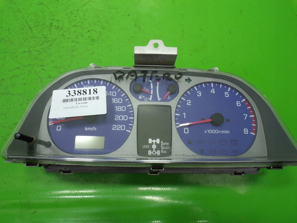 фото №7, Mitsubishi pajero pinin 2.0 gdi лічильник прилади спідометр mr975308