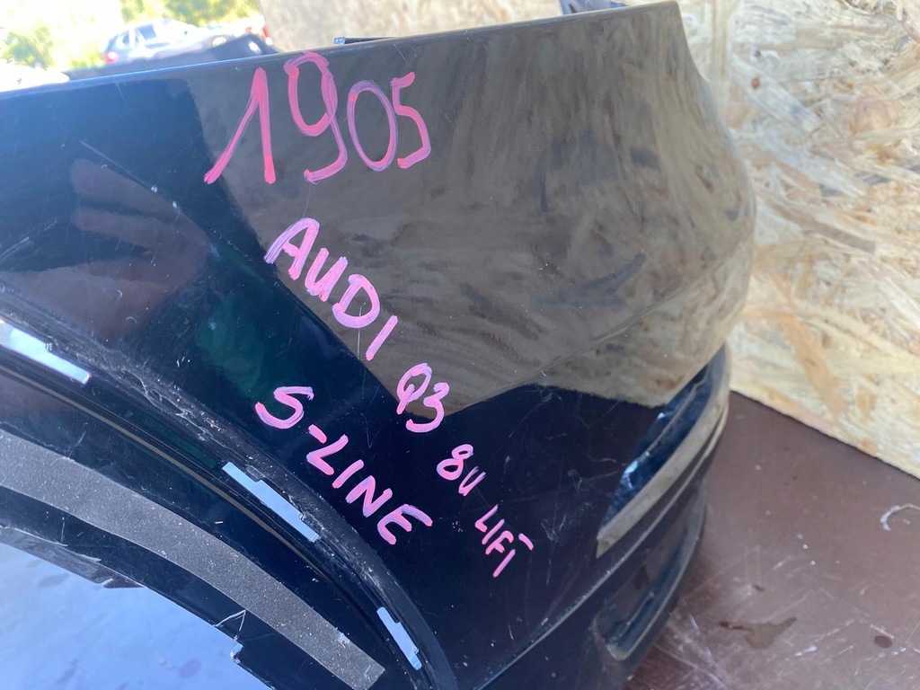 фото №11, Бампер задняя задний audi q3 8u lift s line