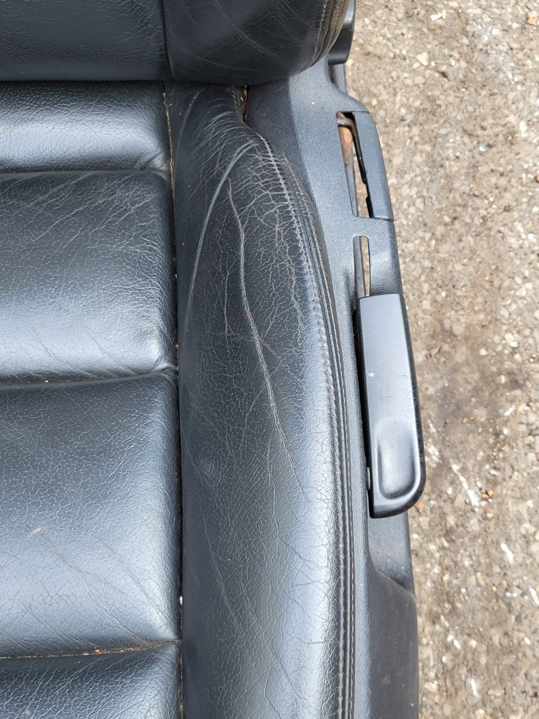 Сиденье левый перед водителя подогреваемый подушка безопасности audi a4 b7 8e оригинальный номер европа  кожа Киев