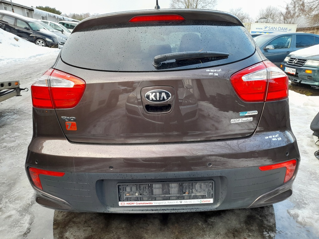 фото №14, Kia rio iii lift крышка багажника багажника dbs