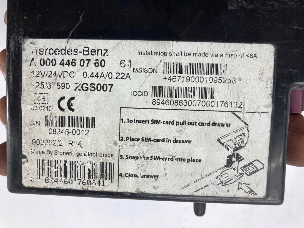 фото №4, Mercedes actros mp3 fleetboadr a0004460760