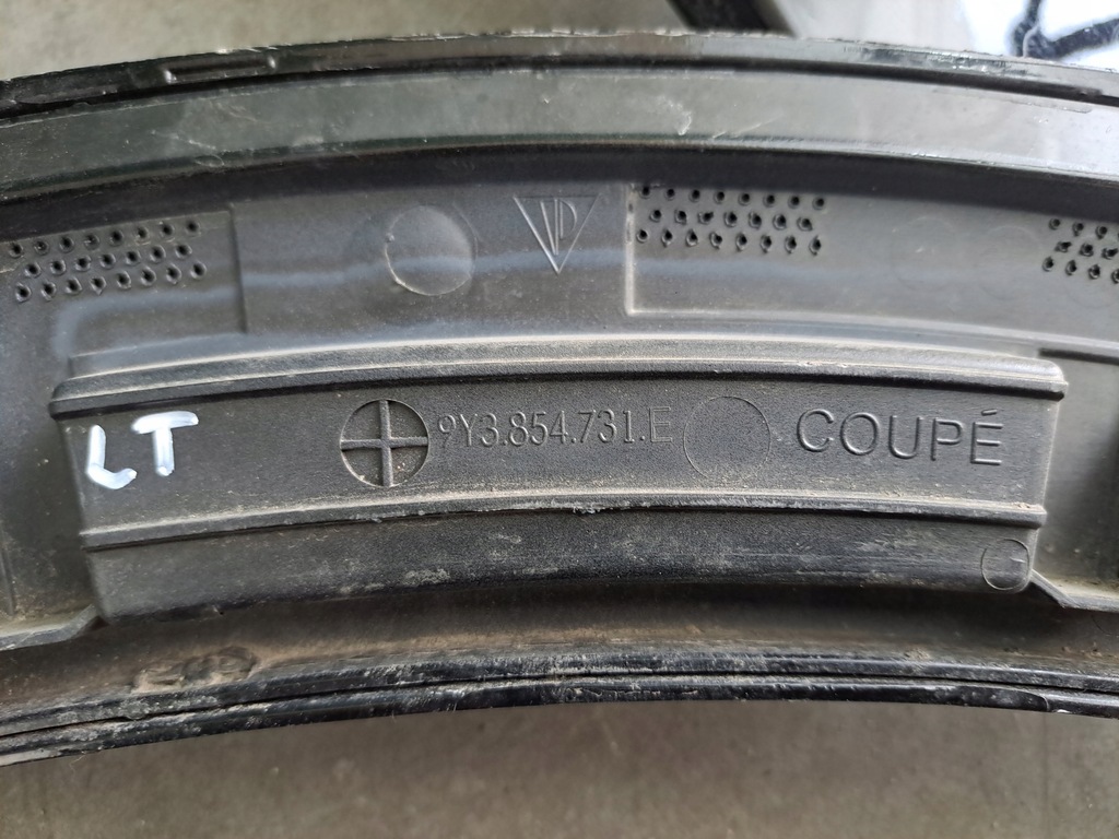 фото №7, Левая молдинг крыла задняя 9y3854731e cayenne iii 3 9y3 coupe задняя подкрылок