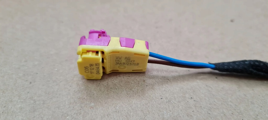 фото №10, A4 b9 8w штекер колодка подушка безопасности 3aa972571b a5 8w a5 q5 80a