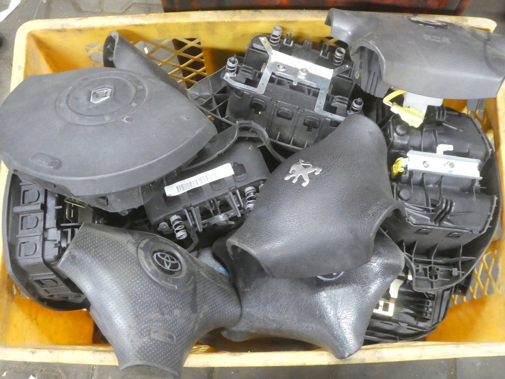 фото №1, Подушки безопасности воздушные подушка безопасности водителя hurt renault peugeot citroen