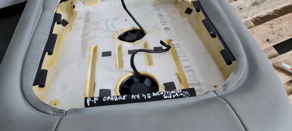 фото №11, A7 4g спинка сиденье правое правый перед вентиляция сиденье titangaru a6 c7 4g