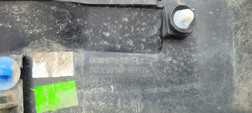 фото №9, Молдинг крила перед права dacia sandero iii // 3000