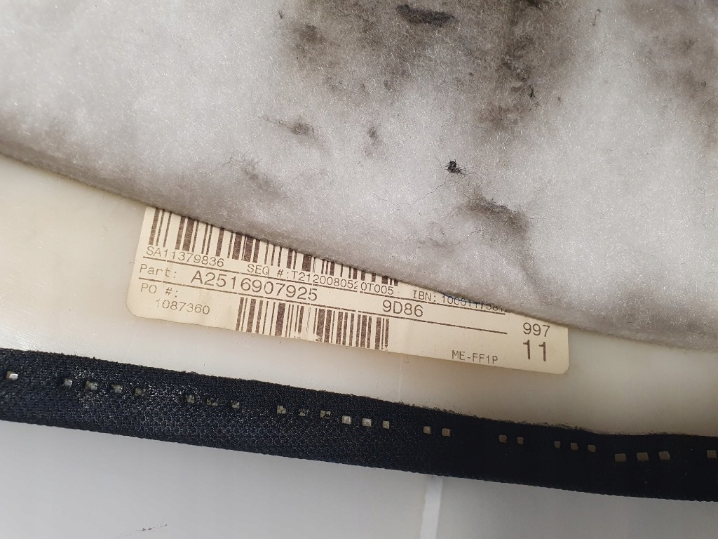 фото №12, Mercedes w251 r-klasa захист стійка ліва czarna