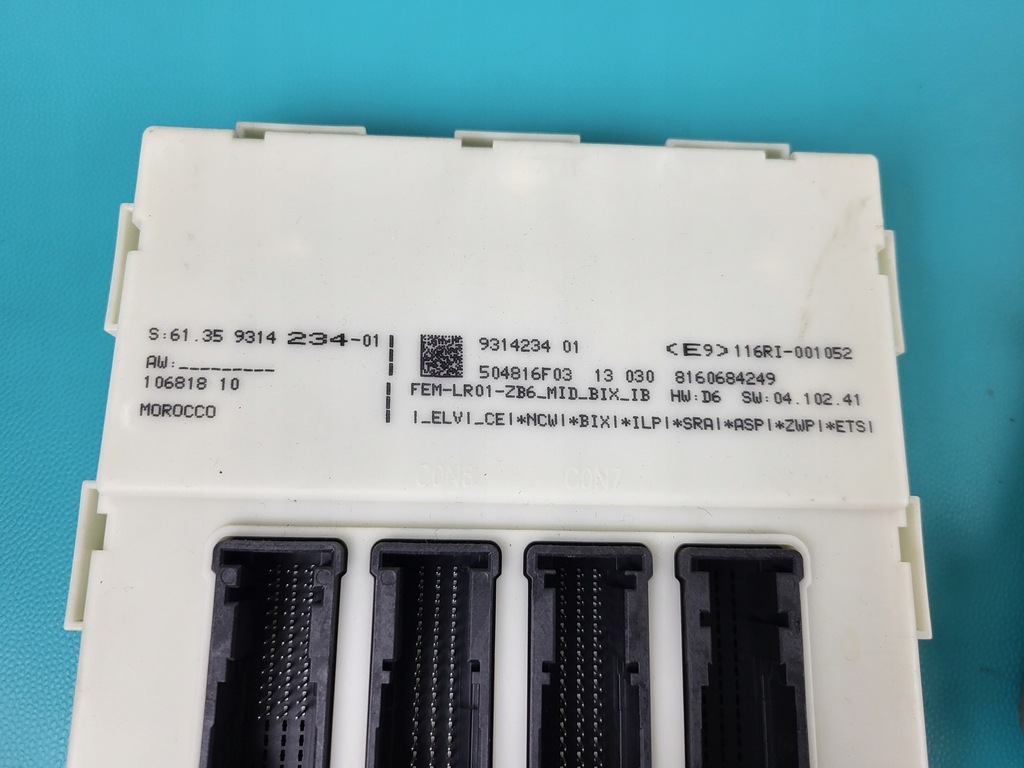 фото №5, Bmw 3 f31 f30 13r 320 n47d20c бортовий комп'ютер набір стартовий ключ