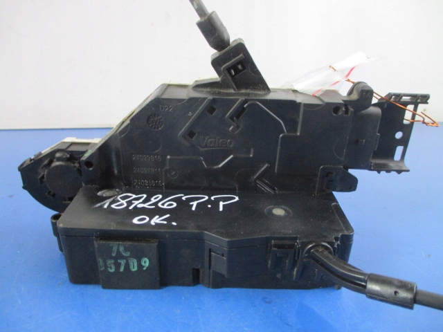 фото №4, Peugeot 207 5d замок дверь перед правый 4pin+linka